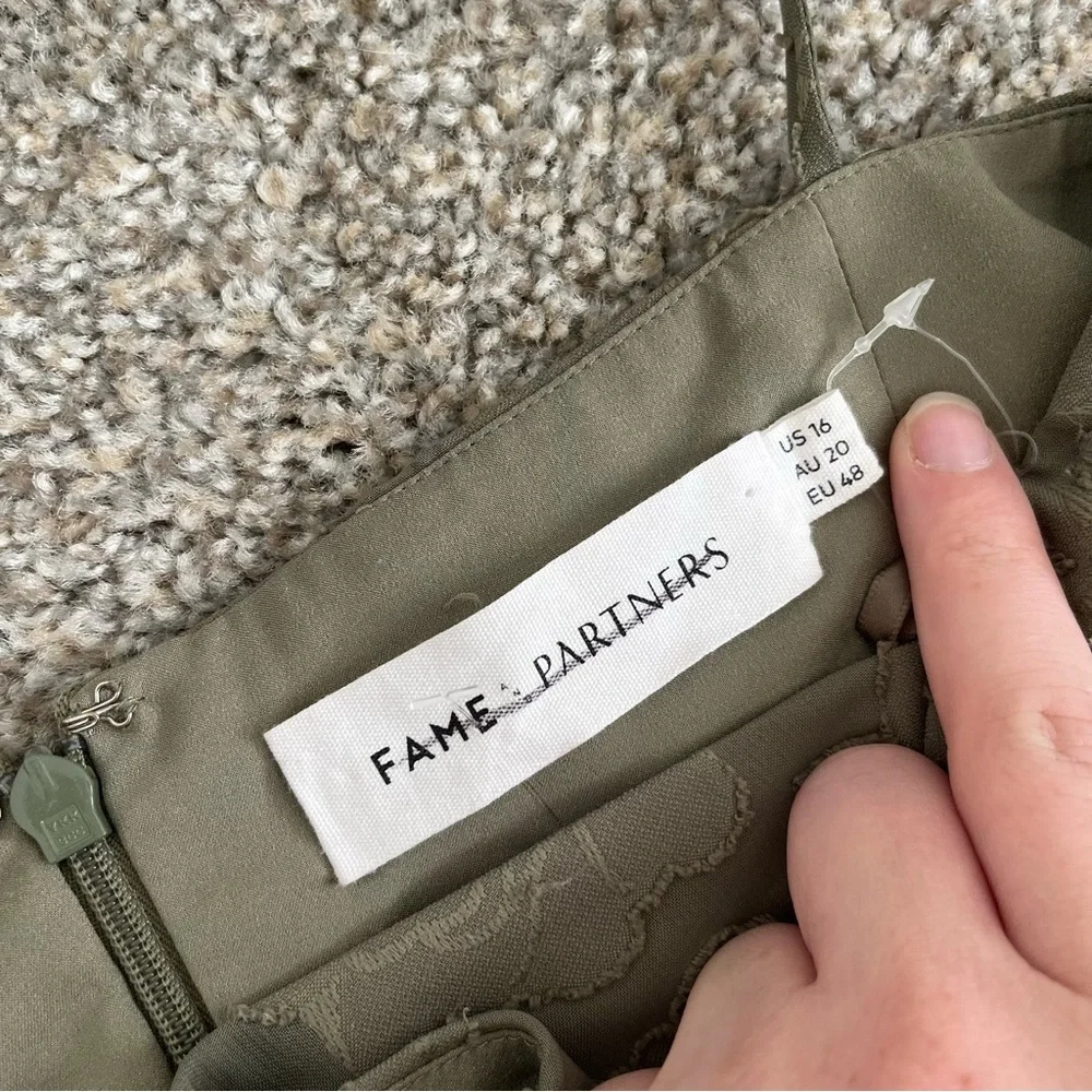 Fame And Partners Isobel Textured Maxi Dress BHLDN - Picture 5 of 8